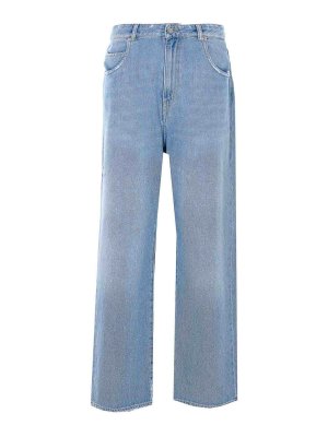 TRUE AVENUE: Jeans à jambe droite - Jean Droit - Bleu