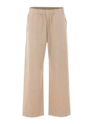 TRUE AVENUE: casual trousers - Ecru Pensil Pants