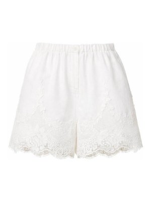 TWINSET: Trousers Shorts - White Shorts