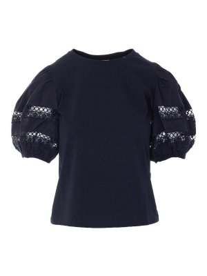 TWINSET: Camisetas - Camiseta - Negro