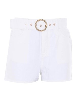 TWINSET: Trousers Shorts - White Shorts