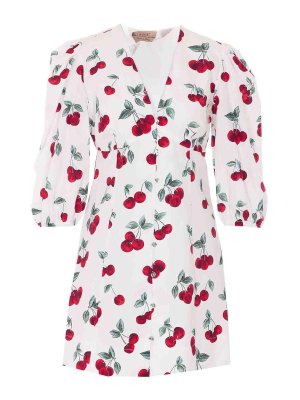 TWINSET: Robes courtes - Robe Courte - Blanc
