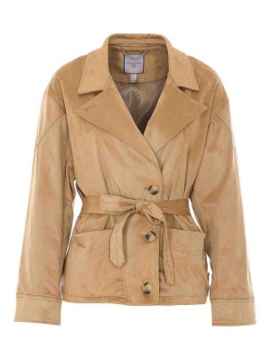 URBANCODE: blazers - Faux Suede Boxy Blazer