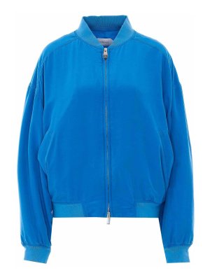 VERSACE: Bomberjacken - Bomberjacke - Blau