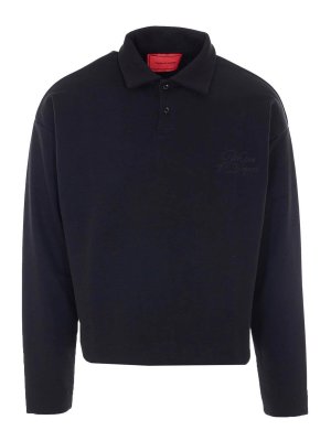 VISION OF SUPER: Poloshirts - Poloshirt - Schwarz