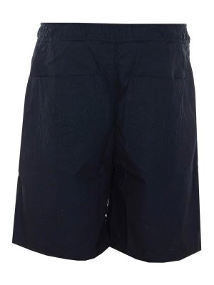 VISION OF SUPER: Trousers Shorts - Black Ripstop Shorts