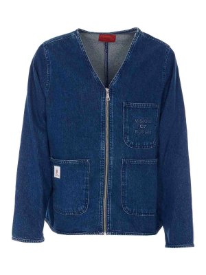 VISION OF SUPER: giacche denim - Giacca di jeans blu