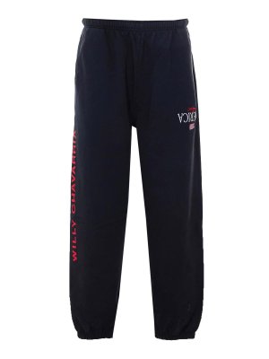 WILLY CHAVARRIA: Pantalons de survêtement  - Pantalons De Sport - Noir