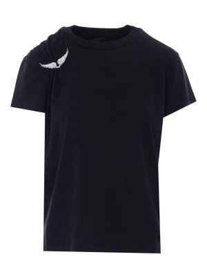 ZADIG&VOLTAIRE: T-shirts - T-Shirt - Schwarz