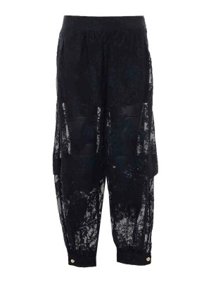 ZIMMERMANN: casual trousers - Black Harem Pants