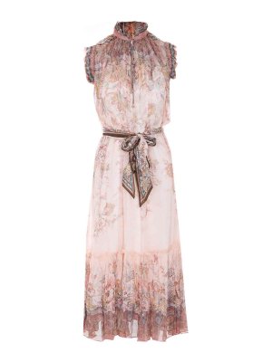 ZIMMERMANN: Robe longueur genou - Robe Au Genou - Couleur Chair
