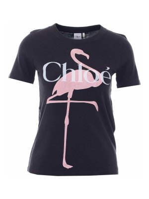 CHLOE': Tシャツ - Tシャツ - 黒