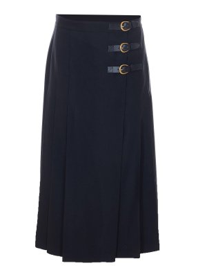 CHLOE': Faldas media pierna y semilargas - Falda Semilarga - Negro