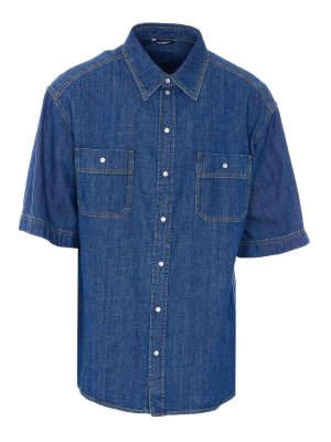 DOLCE & GABBANA: shirts - Denim Shirt