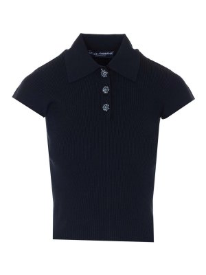 DOLCE & GABBANA: Poloshirts - Poloshirt - Schwarz