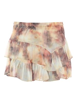 Isabel Marant Etoile: Trousers Shorts - Beige Jocadia Shorts