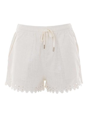 Isabel Marant Etoile: Shorts - Shorts - Blanco