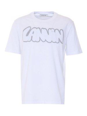 LANVIN: T-shirts - T-Shirt - Weiß