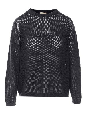 Liu Jo: crew necks - Logo Sweater