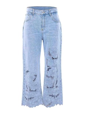 Liu Jo: Jeans à jambe droite - Jean Droit - Bleu