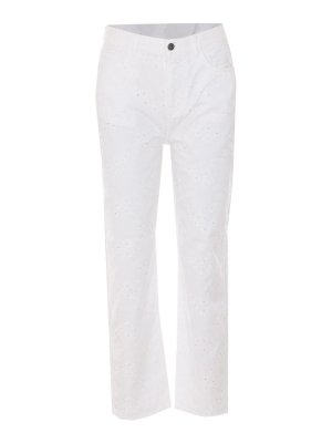 Liu Jo: Straight Leg Jeans - Straight Leg Jeans - Weiß