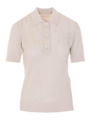 Liu Jo: T-shirts - T-Shirt - Beige
