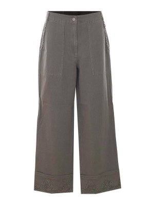 Liu Jo: Pantalones casual - Pantalón Casual - Verde