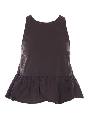 Liu Jo: Tops y camisetas sin mangas - Top - Marrón