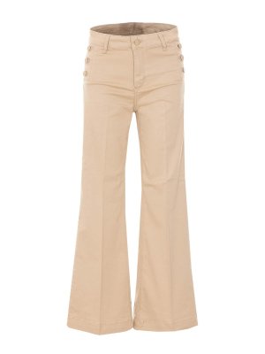 Liu Jo: Jeans patte d'éléphant - Jean Évasé - Beige