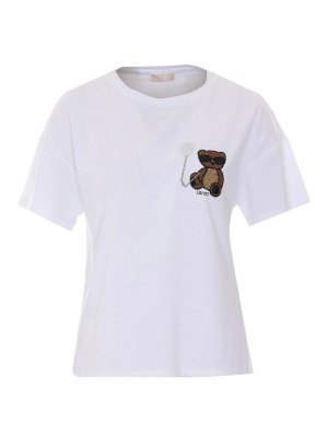 Liu Jo: T-shirts - T-Shirt - Weiß