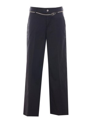Liu Jo: straight leg jeans - Black Jeans