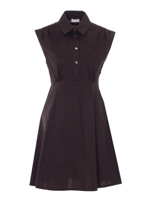 Liu Jo: Robe longueur genou - Robe Au Genou - Marron