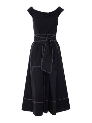Liu Jo: Knielange Kleider - Knielanges Kleid - Schwarz