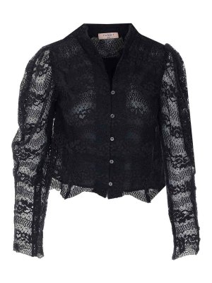 TWINSET: Hemden - Hemd - Schwarz