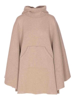 BOTTEGA VENETA: Capas  y Ponchos - Capa - Beis