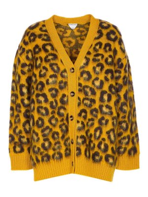 BOTTEGA VENETA: Cárdigans - Cárdigan - Amarillo