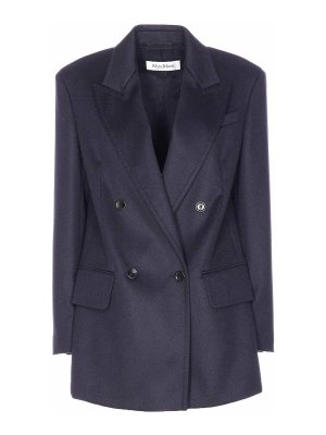 Max Mara: Casualjacken - Casualjacke - Blau