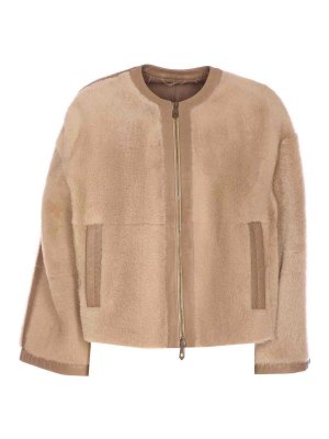 Max Mara: cardigans - Sheepskin Cardigan