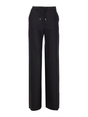 MAX MARA STUDIO: Jeans acampanados - Jeans Acampanados - Negro