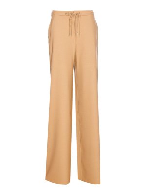 MAX MARA STUDIO: flared jeans - Denaro Pants