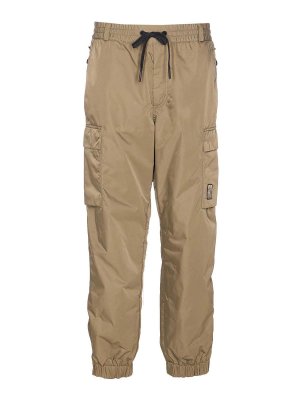 MONCLER: Pantalones casual - Pantalón Casual - Beis