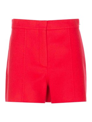 SPORTMAX: トラウザーショーツ - ショートパンツ - 赤