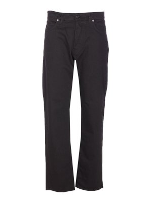 STONE ISLAND: Straight Leg Jeans - Straight Leg Jeans - Schwarz