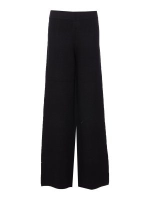 MAX MARA STUDIO: Pantalones casual - Pantalón Casual - Negro