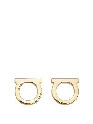 SALVATORE FERRAGAMO: Pendientes - Pendientes - Dorado