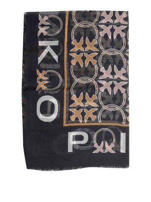Pinko: Écharpes & Châles  - Étole - Noir