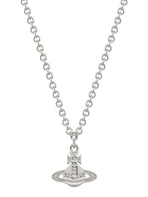 VIVIENNE WESTWOOD: Necklaces & Chokers - Silver Marinetta Pendant Necklace