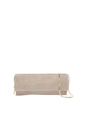 BENEDETTA BRUZZICHES: Bolso clutch - Bolso Clutch - Dorado