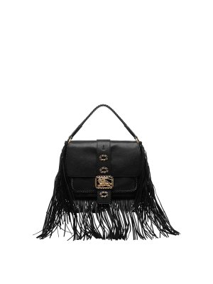 BURBERRY: totes bags - Black Rider Handbag