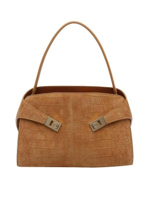 SALVATORE FERRAGAMO: totes bags - Small Hug Handbag
